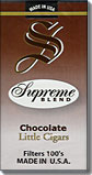 SUPREME BLEND CHOCOLATE LITTLE CIGARS 100's