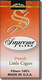 SUPREME BLEND PEACH LITTLE CIGARS 100's