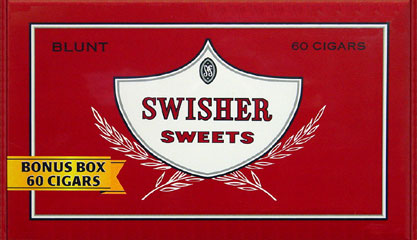 SWISHER SWEETS BLUNT 60CT BOX