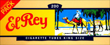 EL REY FILTER CIGARETTE TUBES - 200CT