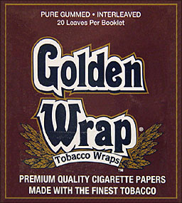 GOLDEN WRAP ORIGINAL TOBACCO WRAP, 20 BOOKLET/BOX