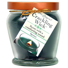 Crackling Wick Candle - Spruce