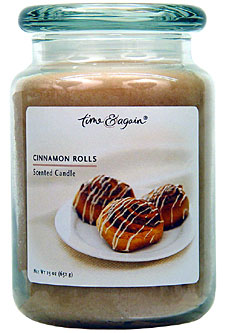 Time & Again Cinnamon Rolls Jar Candle 23oz