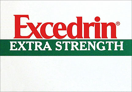 Excedrin Extra Strength 50 Packets Of 2 Tablets