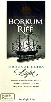 BORKUM RIFF ULTRA LIGHT PREMIUM PIPE TOBACCO 6CT.