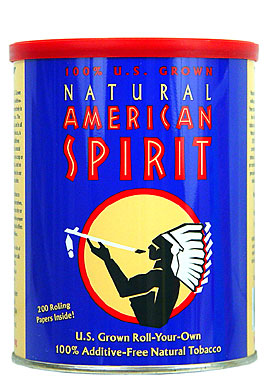 NATURAL AMERICAN SPIRIT  100% AMERICAN TOBACCO 5.29 OZ CAN