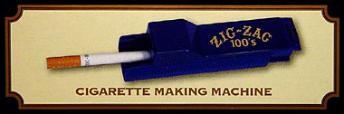 ZIG ZAG CIGARETTE MAKING MACHINE, 100's SIZE