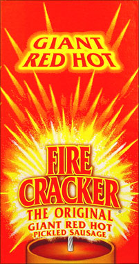 PENROSE FIRE CRACKER GIANT RED HOT SAUSAGE 15CT BOX