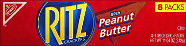 Ritz Peanut Butter Crackers 8CT