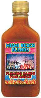 Miami Beach Blends Flaming Sands Fire Sauce, 6.75oz