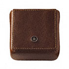 ZIPPO CIGARETTE CASE - BROWN LEATHER