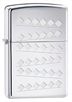 ZIPPO DECO DIAMONDS - HIGH POLISH CHROME