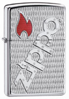 ZIPPO BOLTED - HIGH  POLISH ARMOR