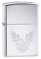 ZIPPO H-D SPREAD EAGLE - HIGH POLISH CHROME