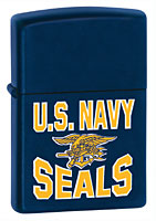 ZIPPO U.S. NAVY SEALS - NAVY MATTE