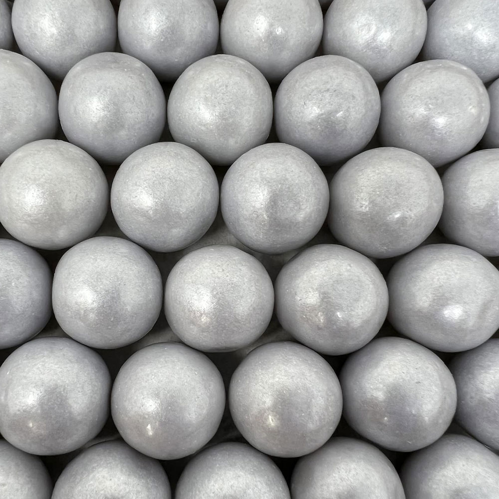 Albert's Color Splash Gumballs Shimmer Silver 2 lb Bag
