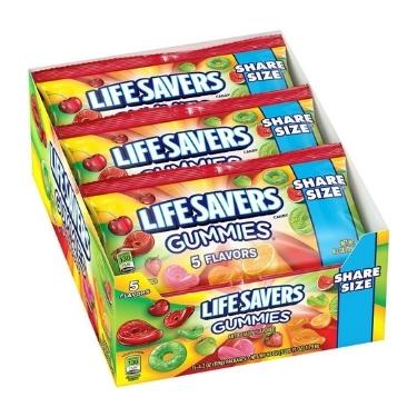 Life Savers Gummies 5 Flavors Share Size 15ct Box Expires July 1st 2026