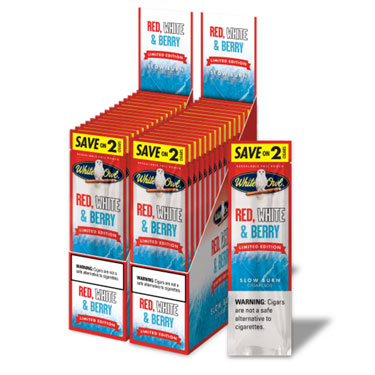 White Owl Cigarillos Red White and Berry 30ct
