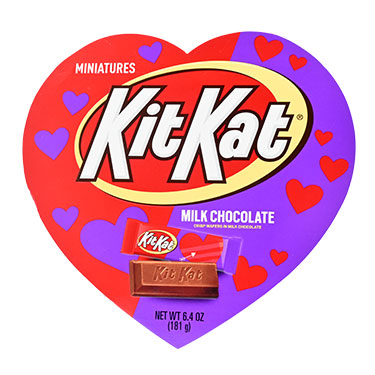 Kit Kat Minis 6.4oz Heart Box Expires October 1st 2026