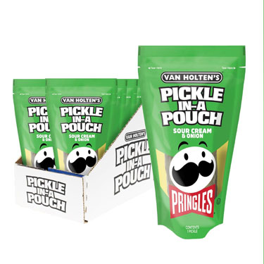 Van Holtens Jumbo Pringles Sour Cream and Onion 12ct