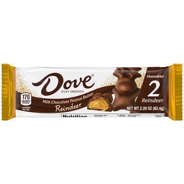 Dove Christmas Peanut Butter Reindeer 2.2oz