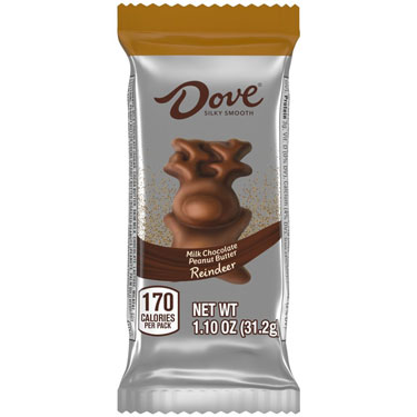 Dove Christmas Peanut Butter Reindeer 1.1oz