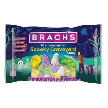 Brachs Halloween Mellowcreme Spooky Graveyard 8oz Bag