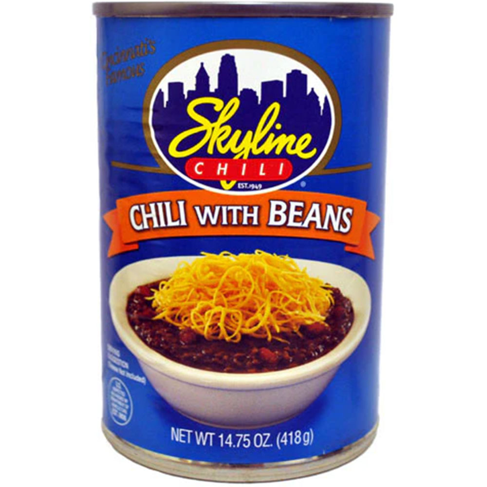 Skyline Chili with Beans 14.75oz Can