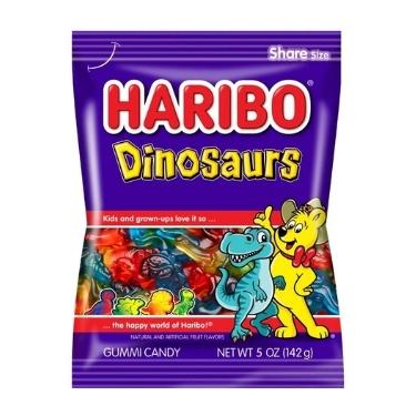 Haribo Dinosaurs 5oz Bag Expires March 1st 2026