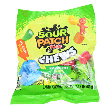 Sour Patch Kids Assorted Soft Chews 2.12oz Bag