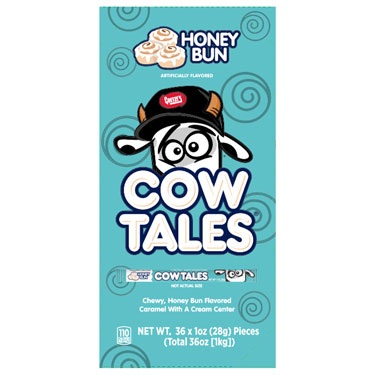 Goetzes Cow Tales Honey Bun 36ct Box Expires August 1st 2026
