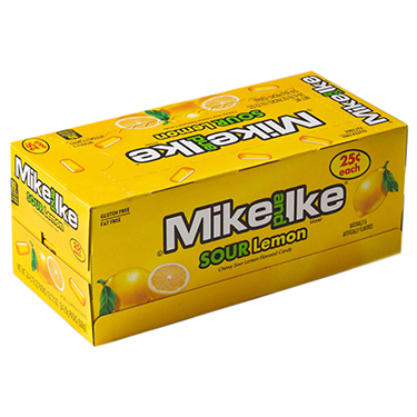 Mike and Ike Sour Lemon 24ct Box Expires April 1st 2026