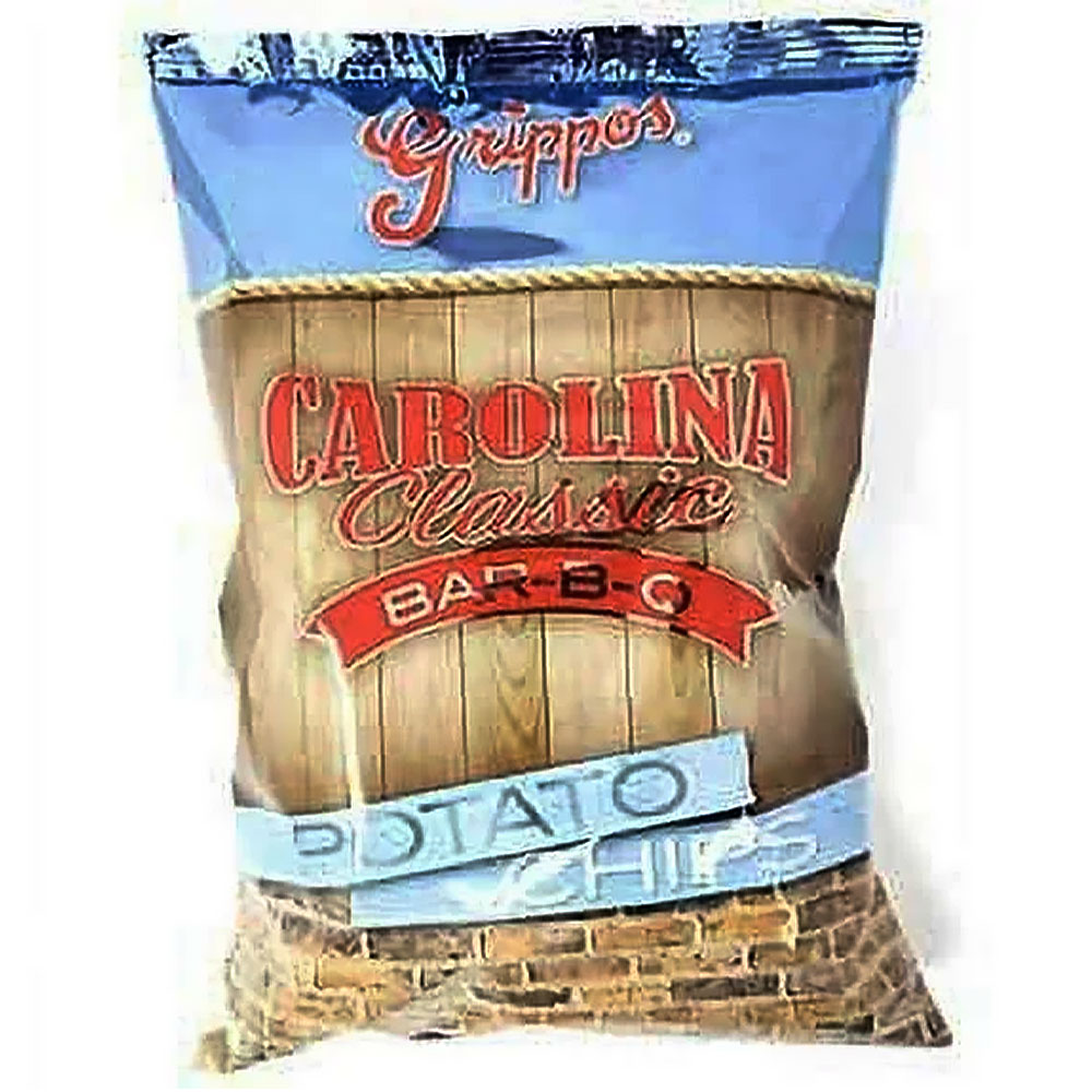 Grippo's Carolina Classic BBQ Potato Chips 4.5oz Bags 18ct