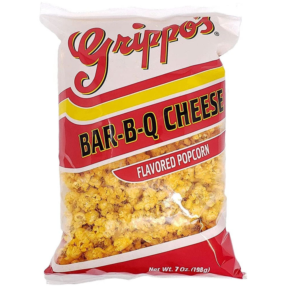 Grippo's BBQ Cheese Popcorn 7oz Bags 12ct