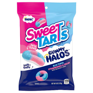 Sweetarts Gummy Halos 6oz Bag Expires May 3rd 2026