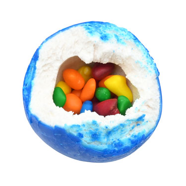 Dubble Bubble 2 Inch Mega Mouth Filled Gumballs 1 Lb