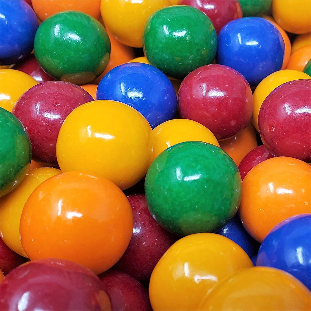 Dubble Bubble 1 Inch Gumballs Cry Baby Sour Guts 850 Count Case