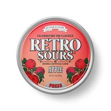 Retro Sours Apple 2.12oz Tin