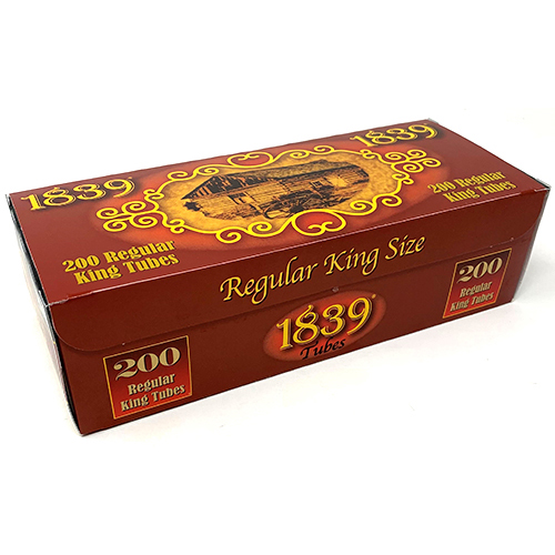 1839 Red King Size Cigarette Tubes 200ct 