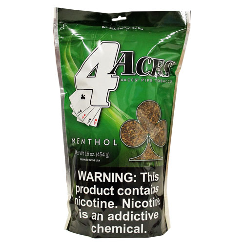 4 Aces Menthol 6oz Pipe Tobacco 