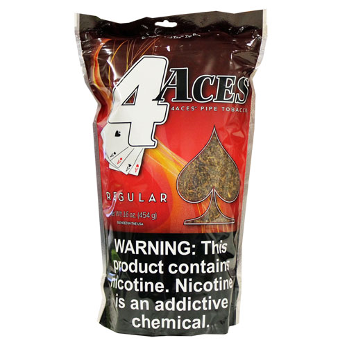 4 Aces Regular 6oz Pipe Tobacco 