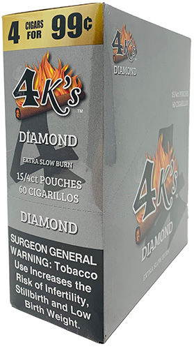 4 Kings Cigarillos Diamond 15ct 