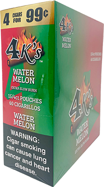 4 Kings Cigarillos Watermelon 15ct 