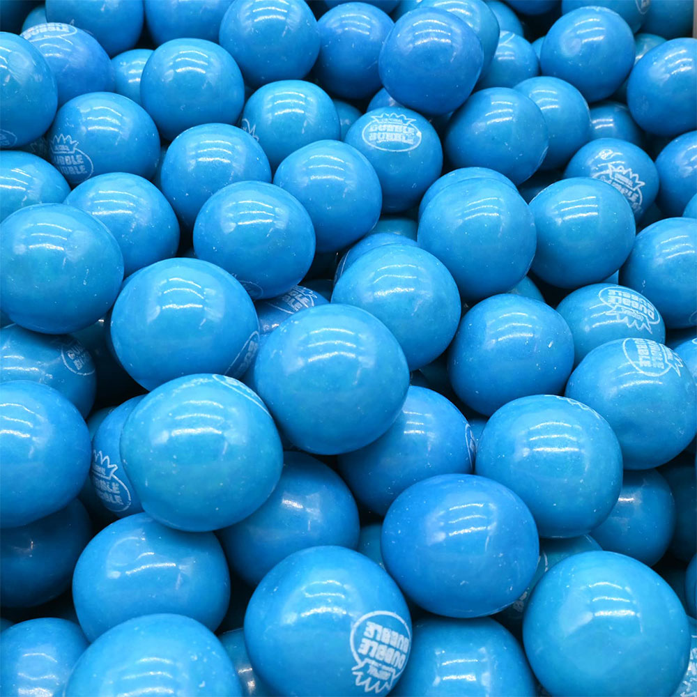 Dubble Bubble 1 Inch Blueberry Smoothie Gumballs 5 lb