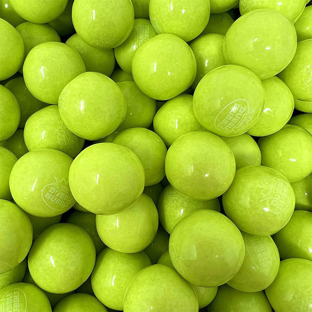 Dubble Bubble 1 Inch Gumballs Limeade 5 lb