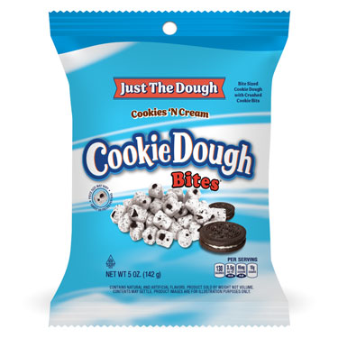 Cookies and Cream Cookie Dough Bites 5oz Bag Expires March 18th 2026