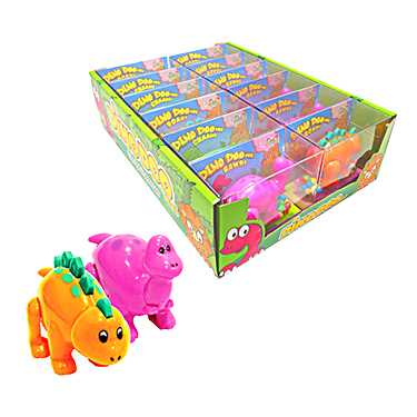 Dino Doo Candy Dispenser 12ct Box Expires September 1st 2026
