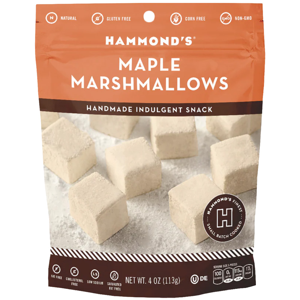 Hammonds Maple Marshmallows 4oz