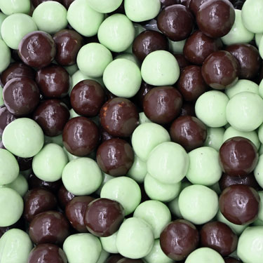 Candy Retailer Holiday Cookie Bites Chocolate Mint 1 Lb