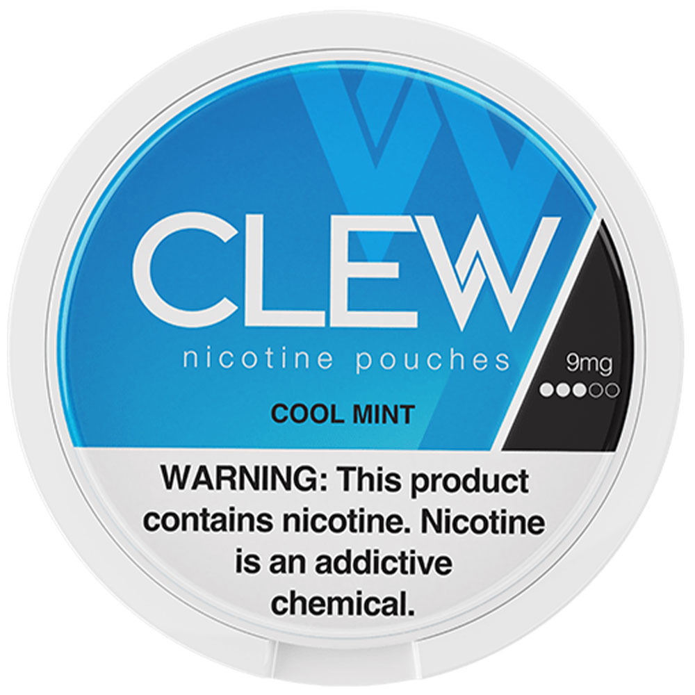 CLEW Nicotine Pouches Cool Mint 9mg 5ct